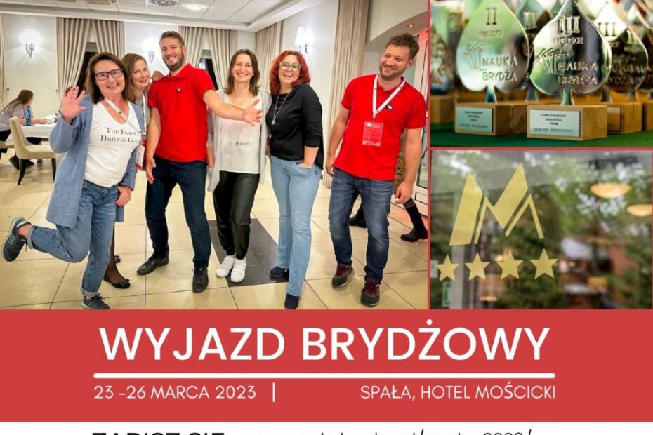 Wyjazd brydżowy do Spały