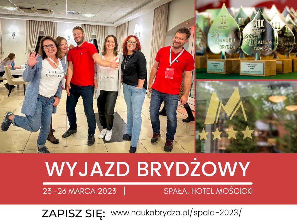 Wyjazd brydżowy do Spały