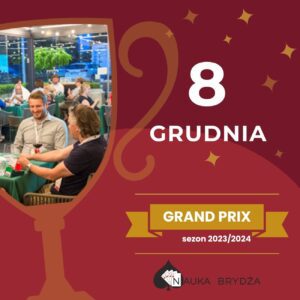 Grand Prix Nauki Brydża – analiza rozdań – Turniej Mikołajkowy